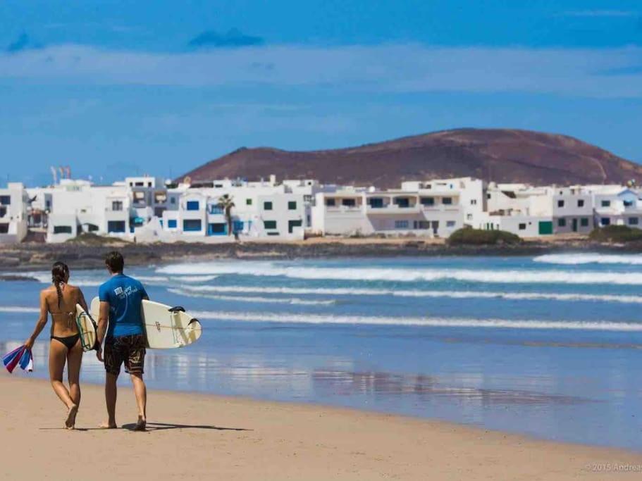 Famara, Apto. En Zona Tranquila A 200M Del Mar. 아파트 외부 사진